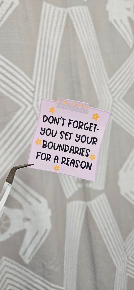 Boundaries