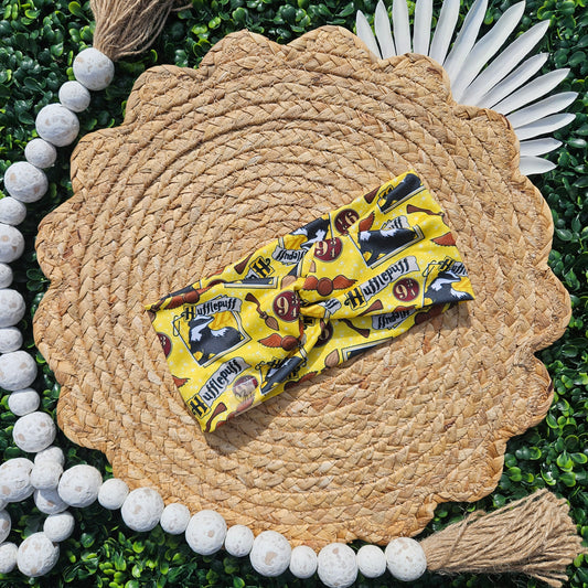 Yellow Home Twist Headband