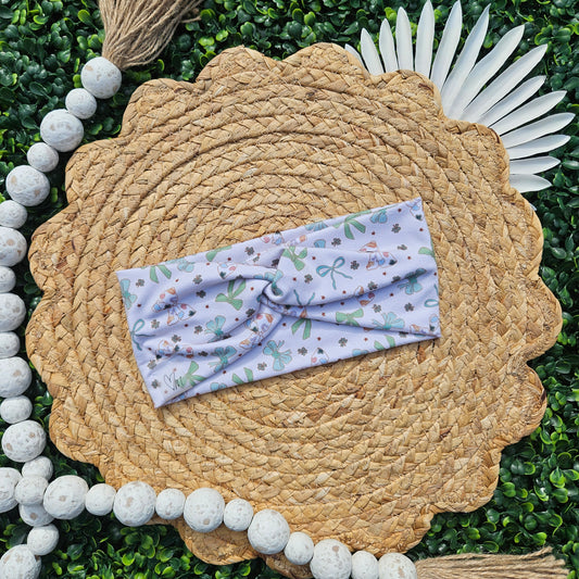 Lucky Bows Twist Headband