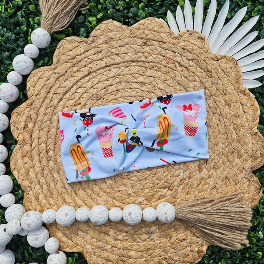 Park Ice Cream Twist Headband