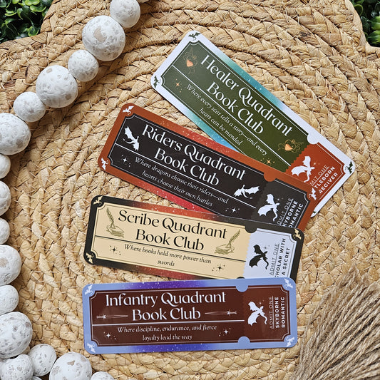 Dragon Series Quadrants Bookmark