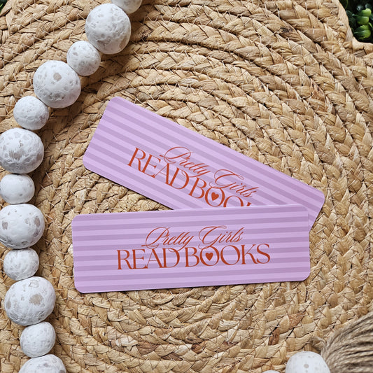 Pretty Girls Read Books Bookmark