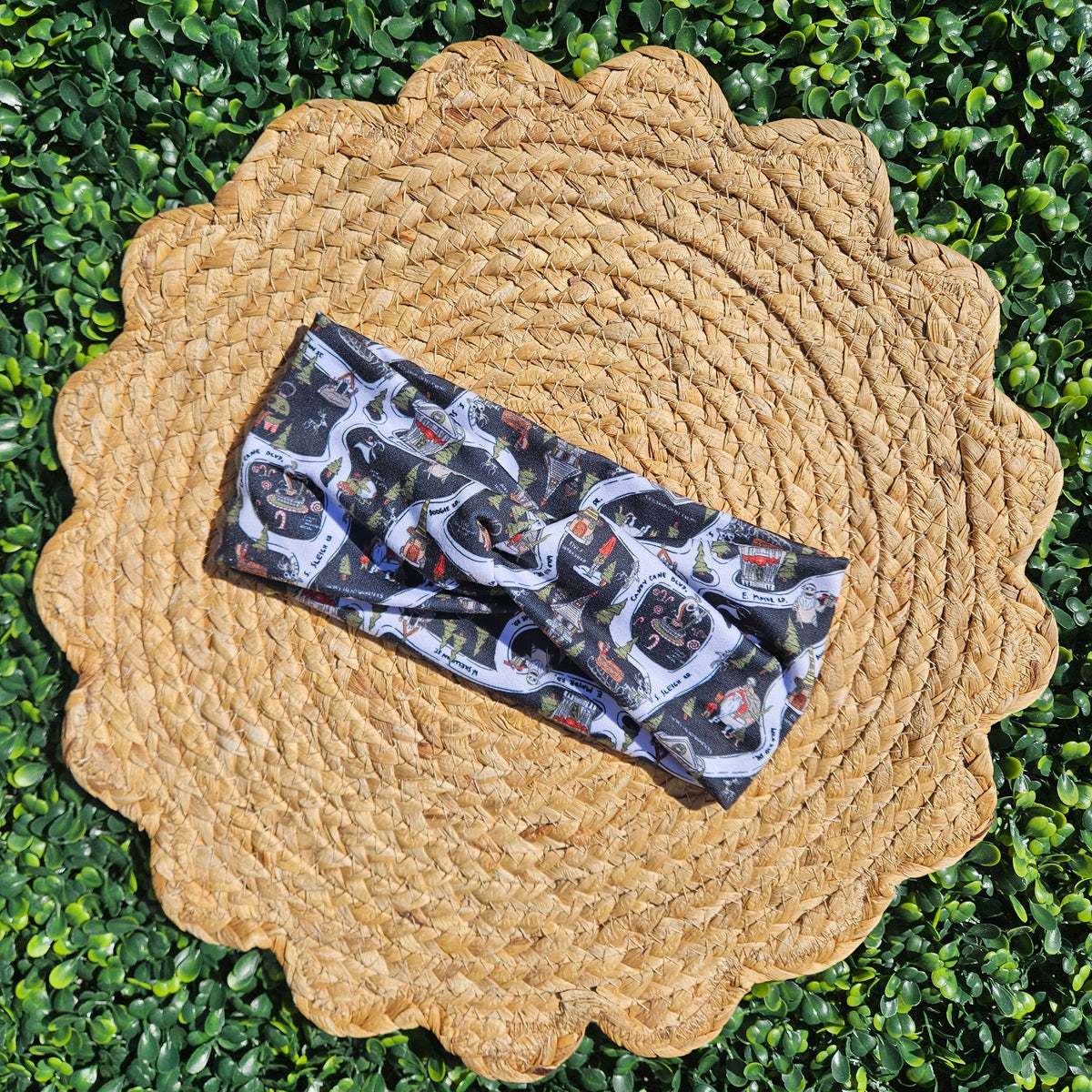 Nightmare Map Twist Headband