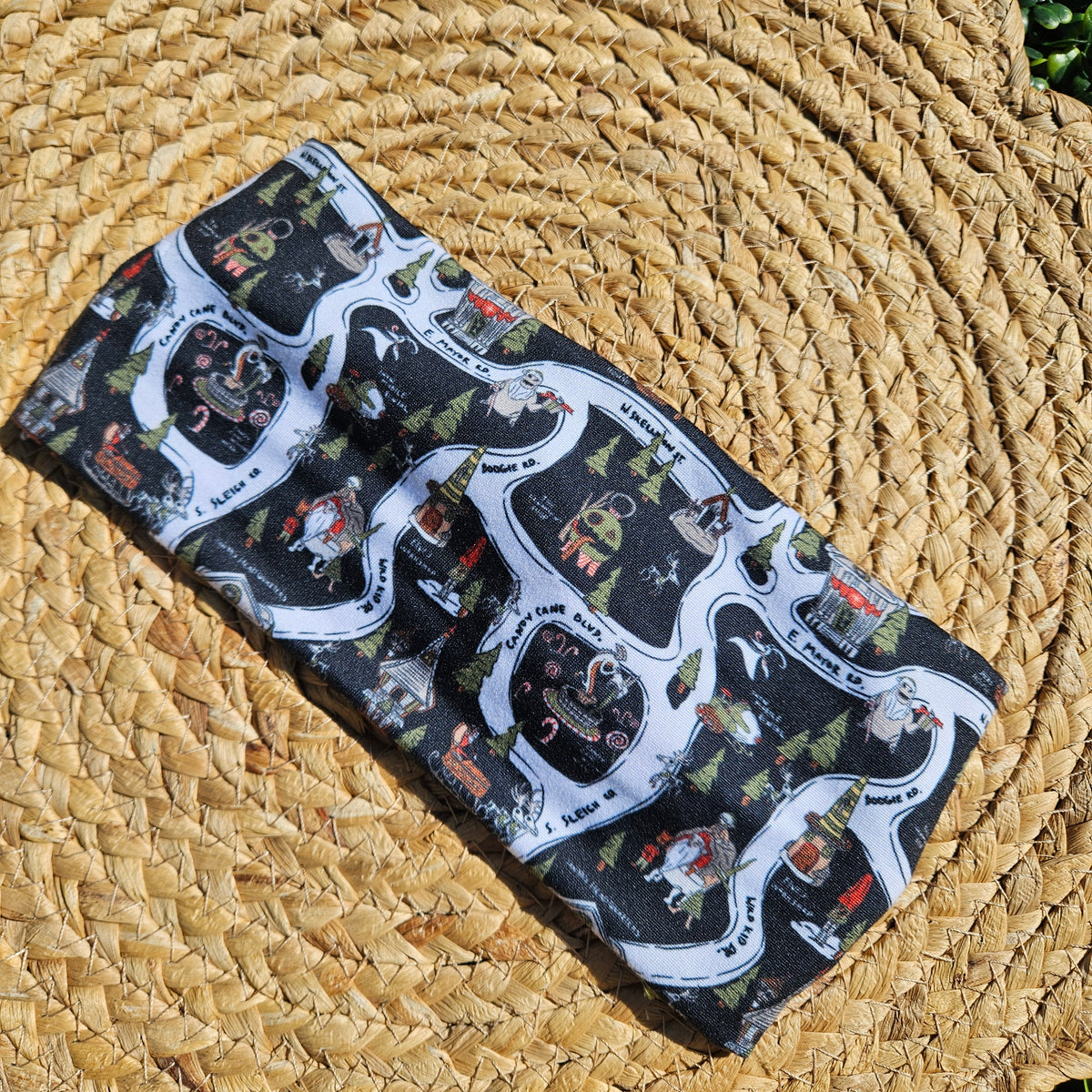 Nightmare Map Twist Headband