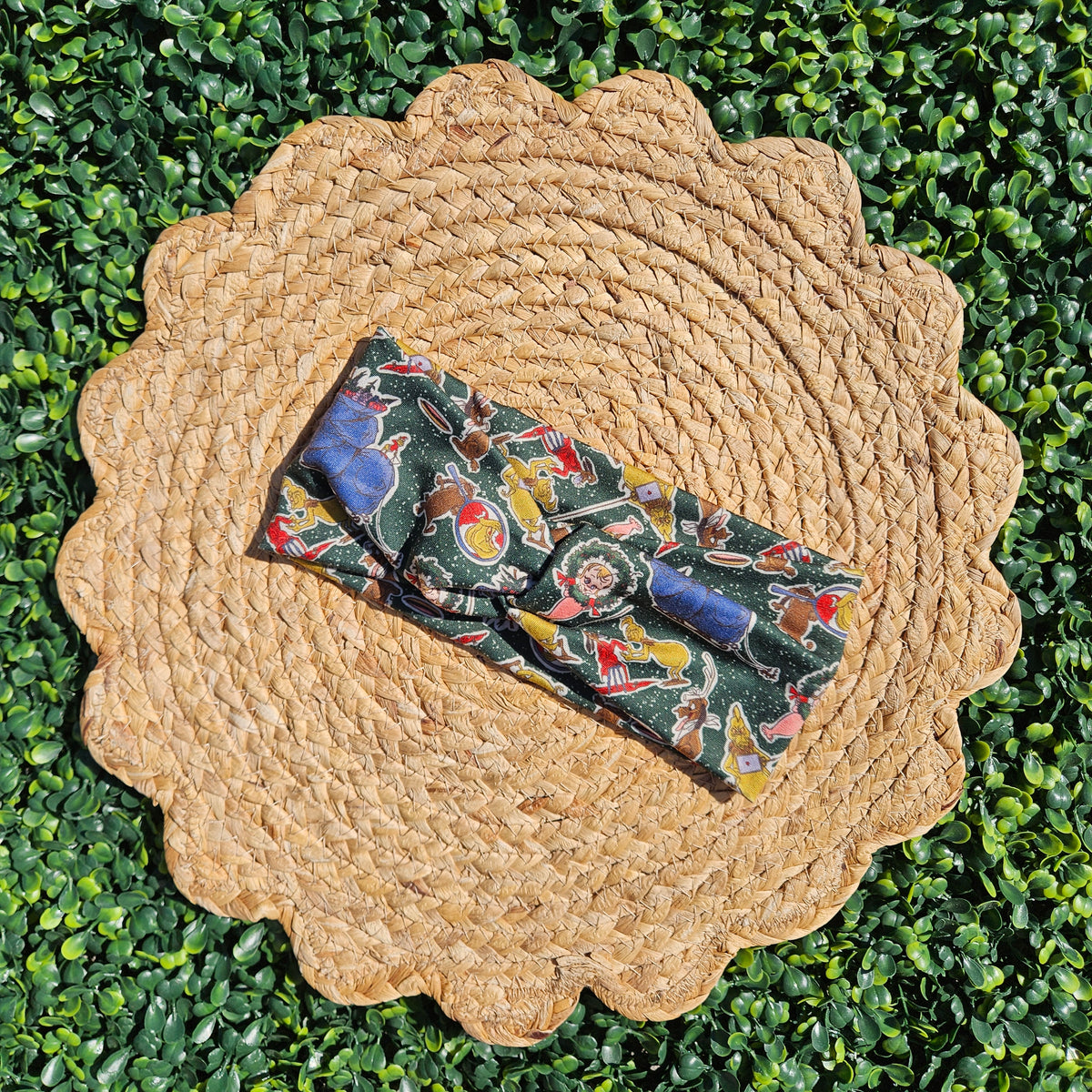 Classic Green Man Twist Headband