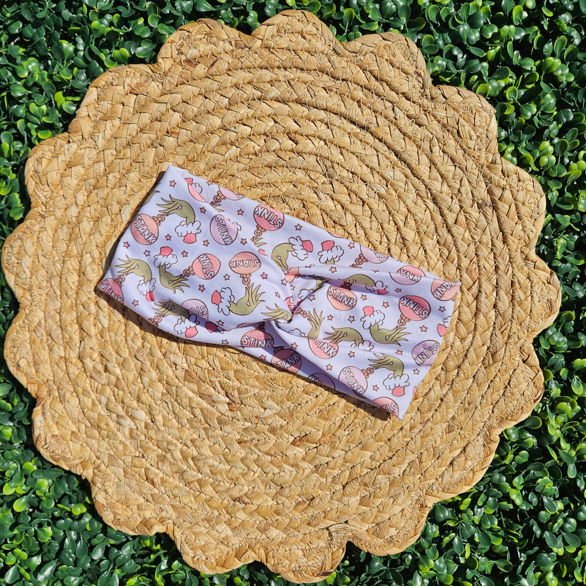 Stank Holiday Twist Headband