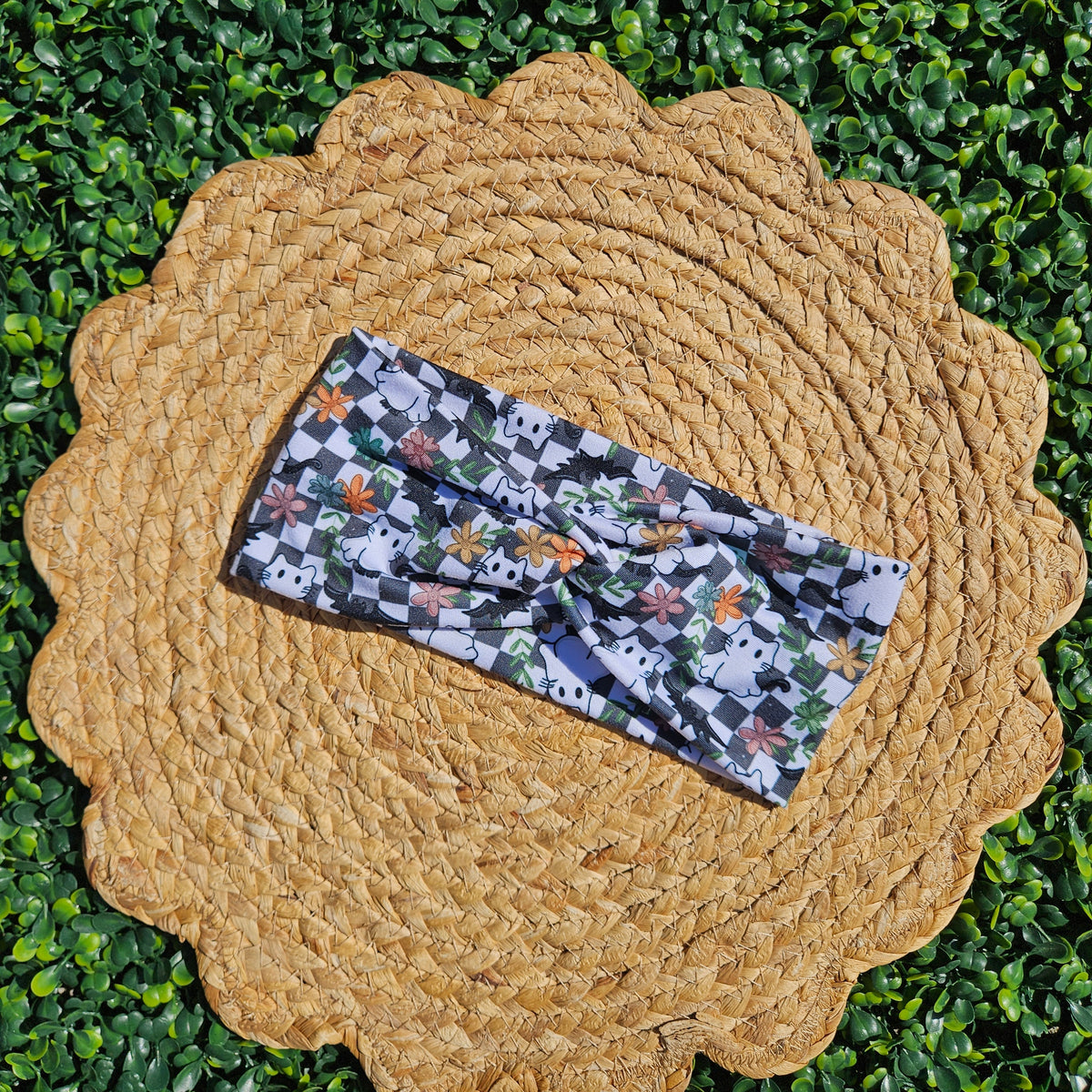 Ghost Cats Twist Headband