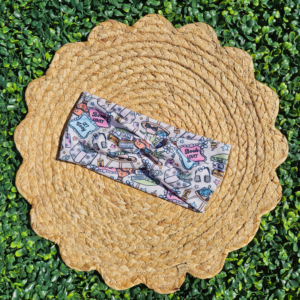 Book Lover Twist Headband