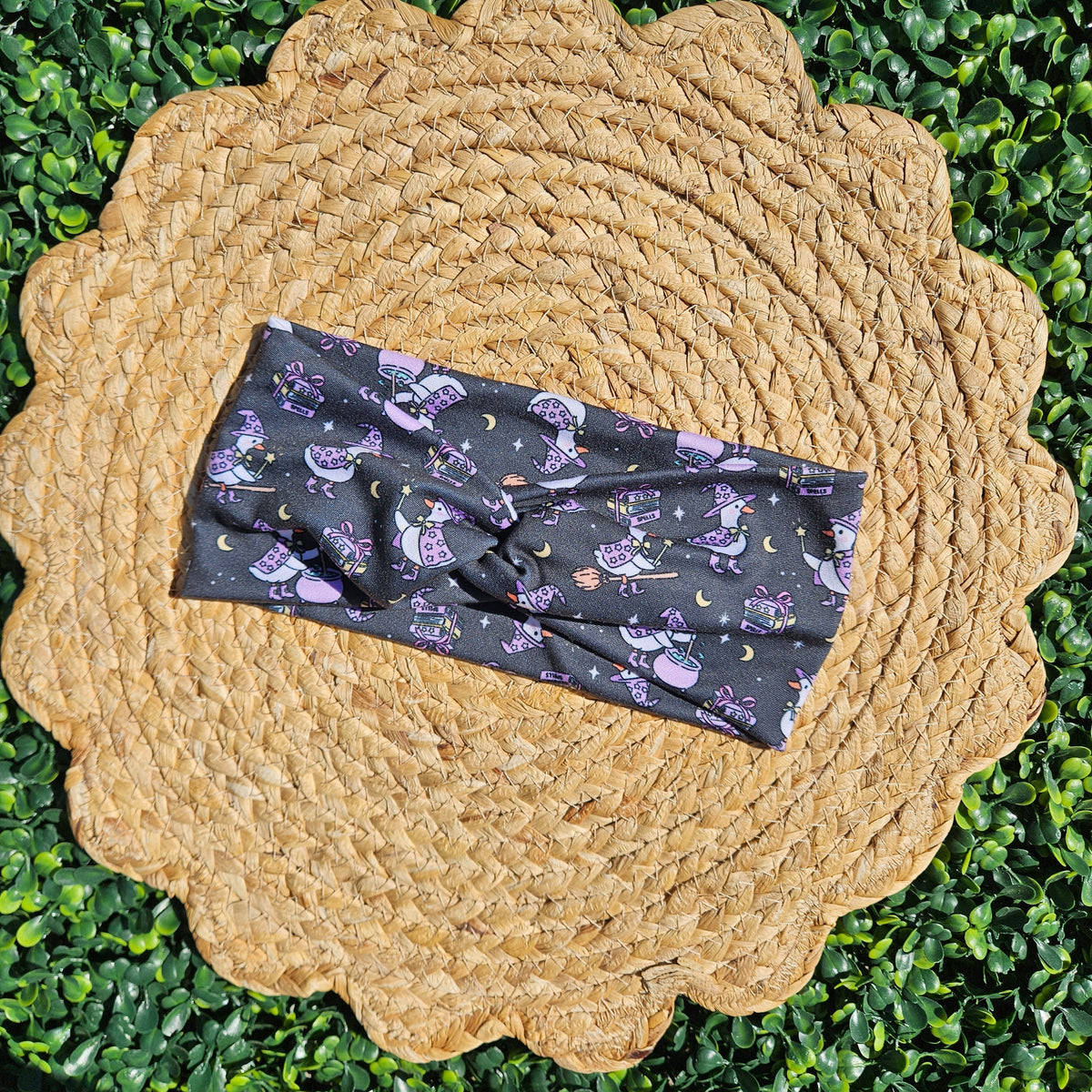 Witchy Goose Twist Headband