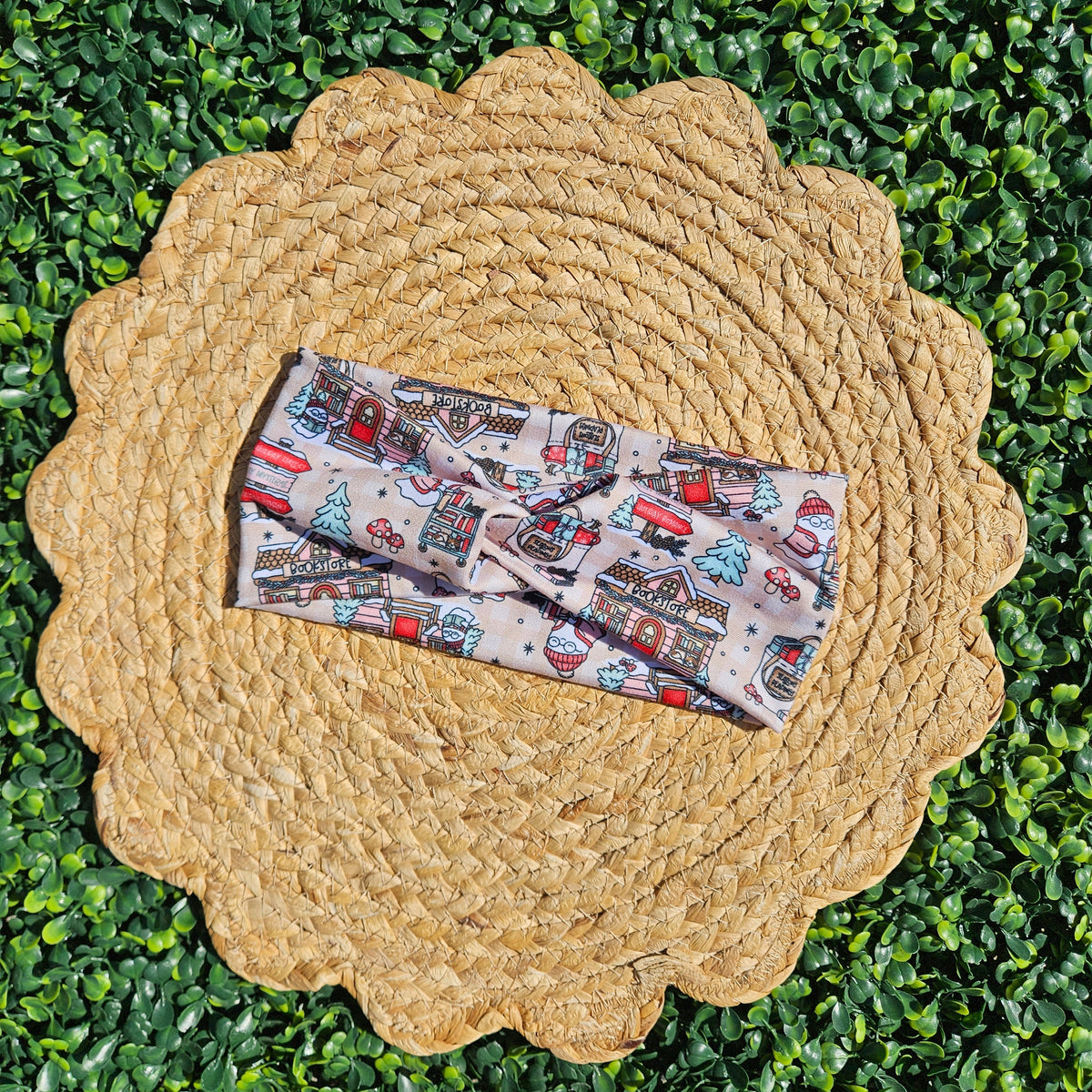 Winter Bookstore Twist Headband