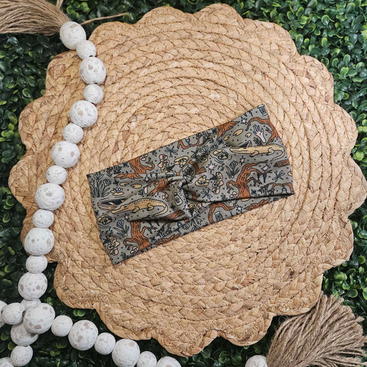 Swamp Creatures Twist Headband
