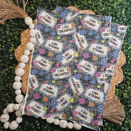 Pick Your Finish: Affirmations Book Sleeve