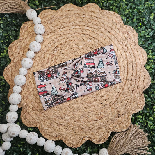Winter Bookshop Twist Headband