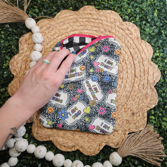 Zippered - Affirmations KINDLE Sleeve