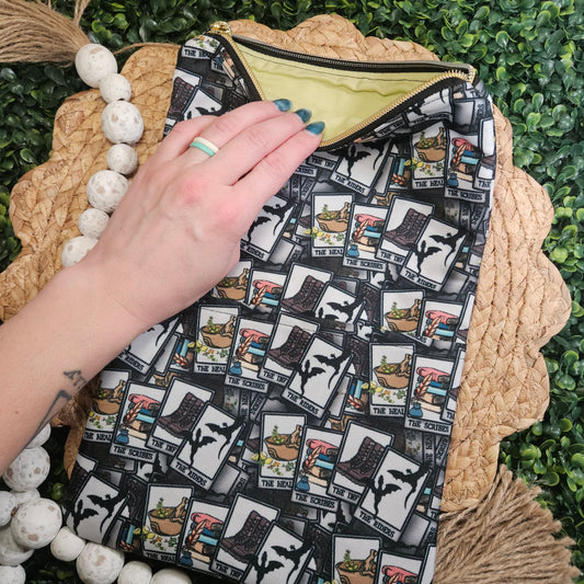 Quadrant Tarot Zippered Book Sleeve