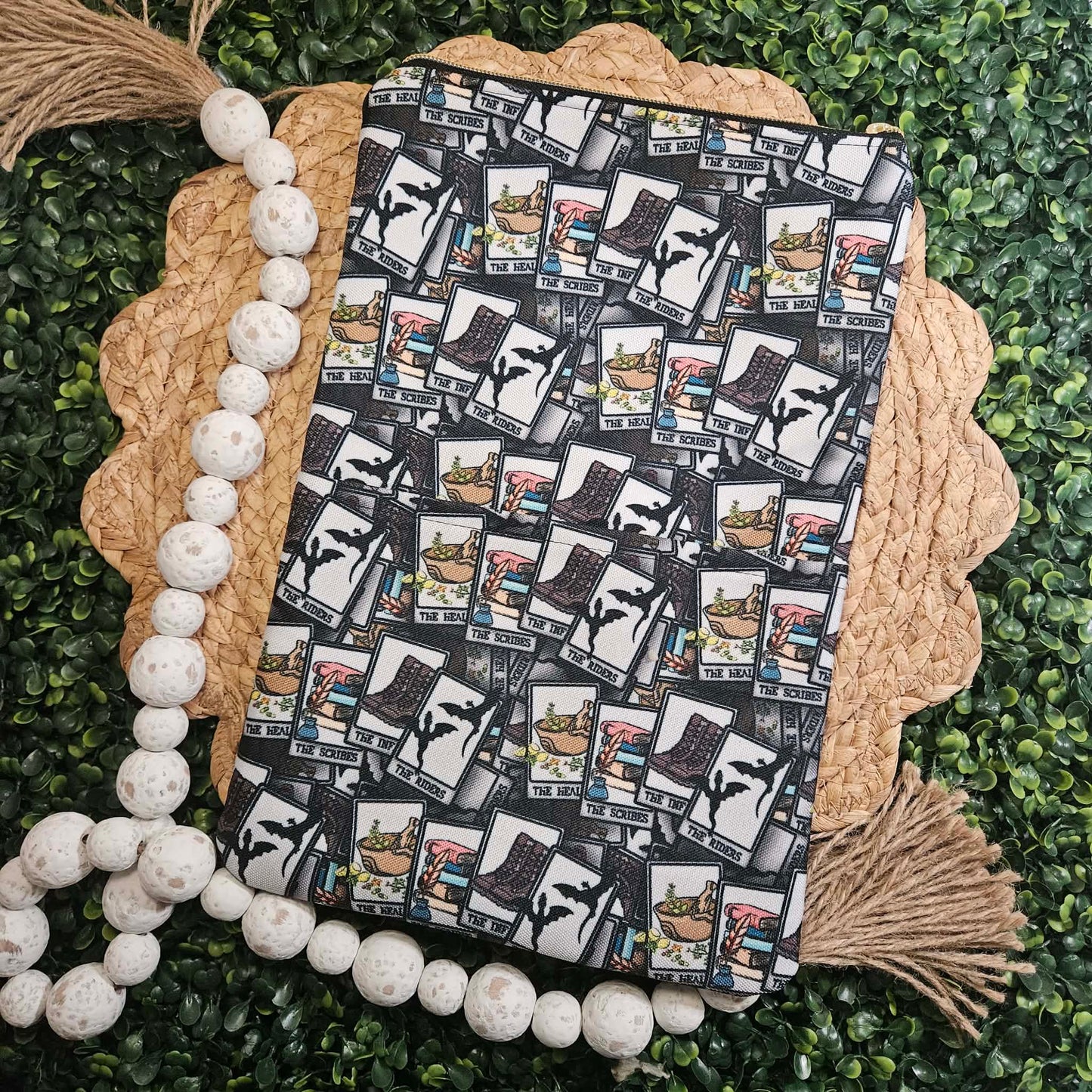 Quadrant Tarot Zippered Book Sleeve