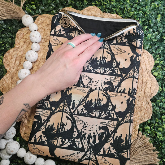 Triple Brothers Zippered Book Sleeve