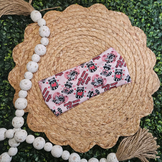 Sorry Cupid, I've Been Feral Twist Headband