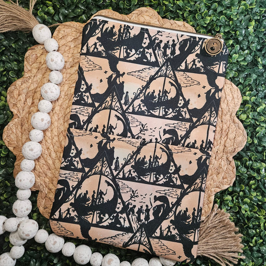 Triple Brothers Zippered Book Sleeve