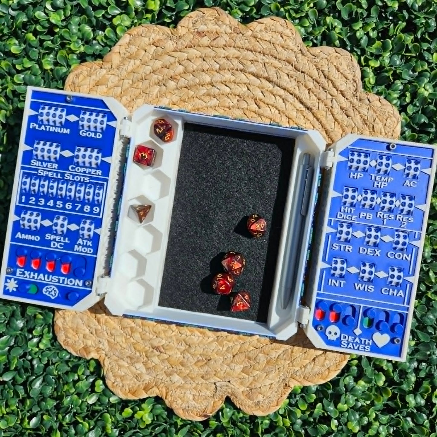 Elven Dungeons and Dragons Tracking Chest