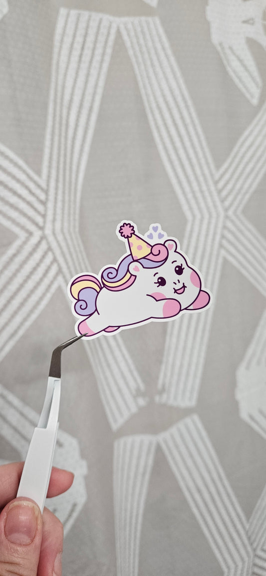 Unicorn Sploot Sticker