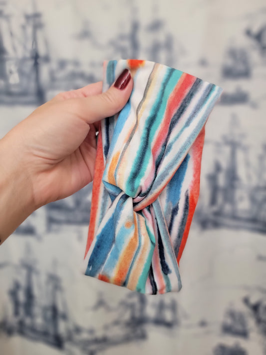 Stripes Twist Headband