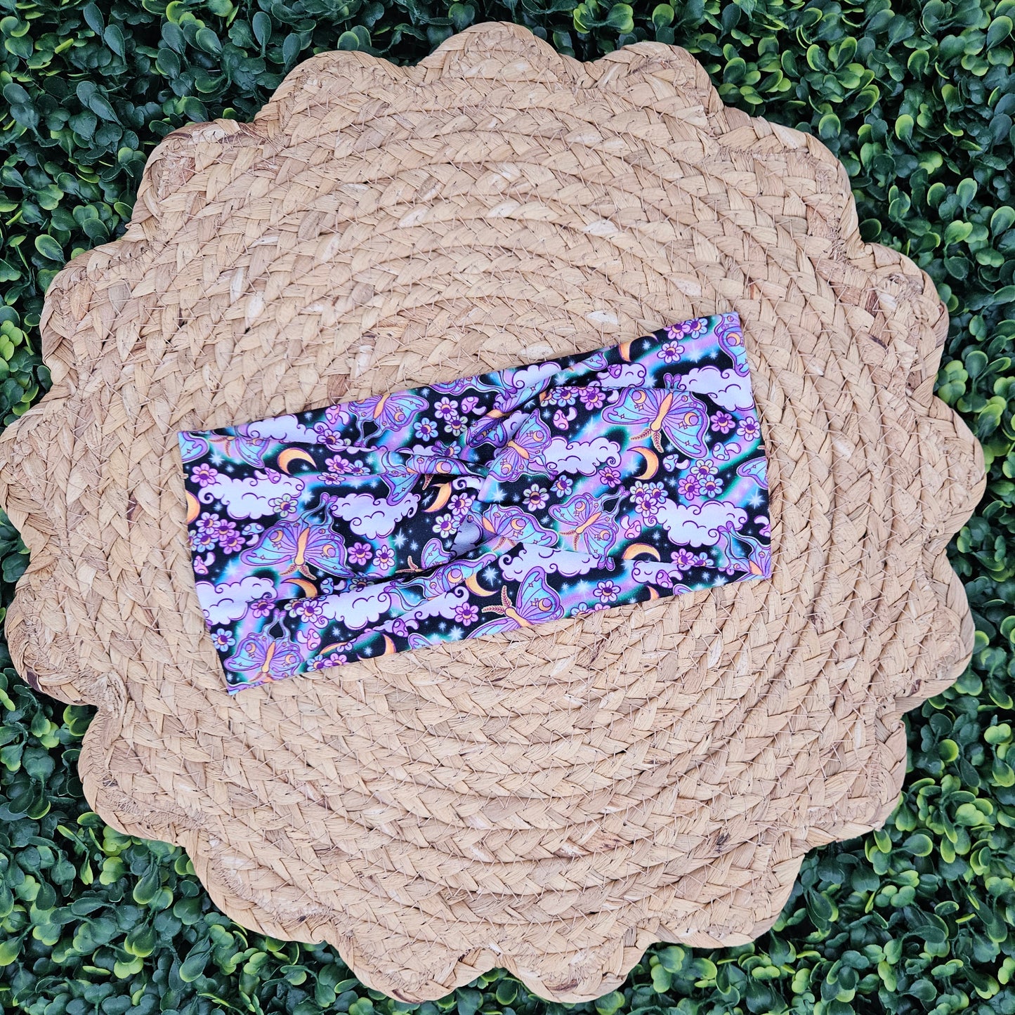 Lunar Moths Twist Headband