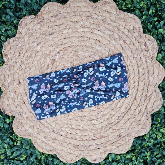 House Bows Twist Headband