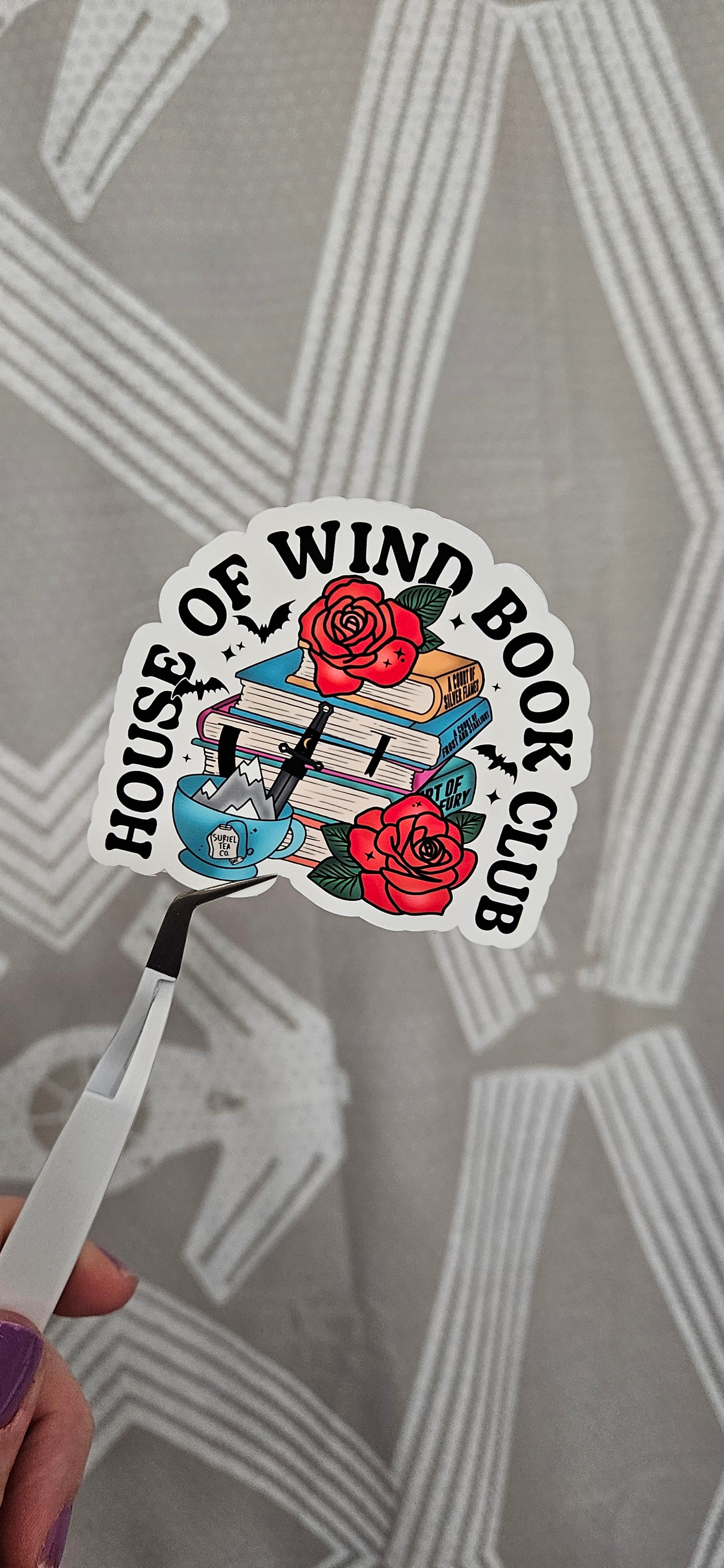 Windy Book Club Sticker