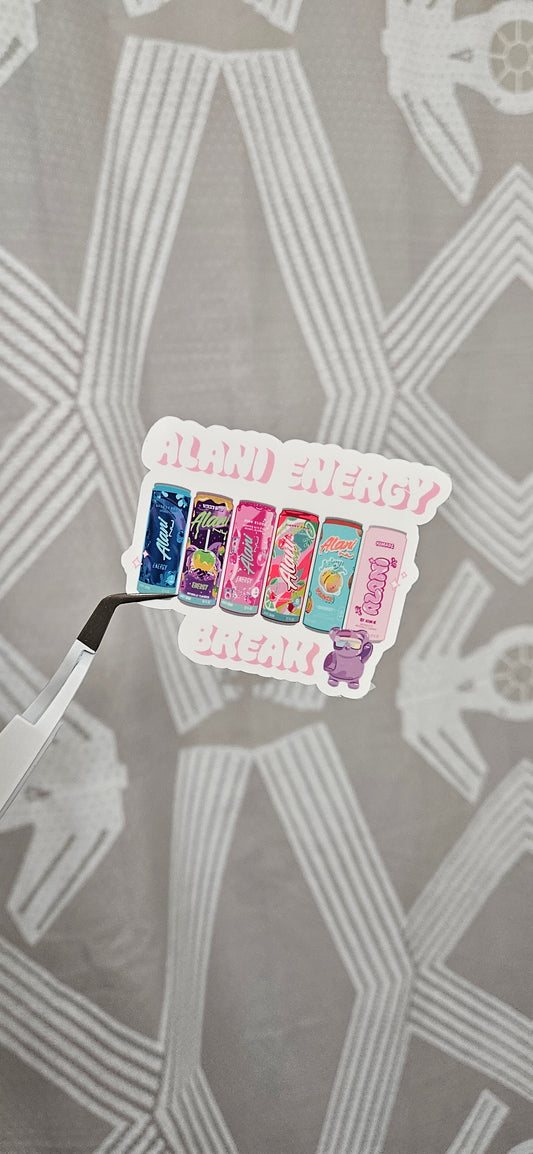 Energy Break Sticker