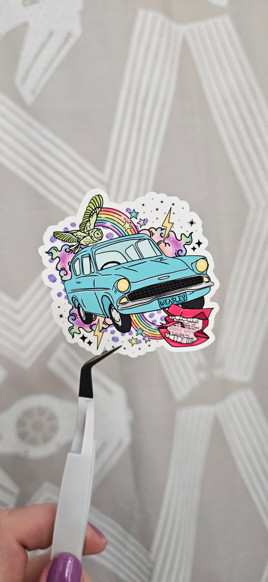 Screaming Letter Sticker