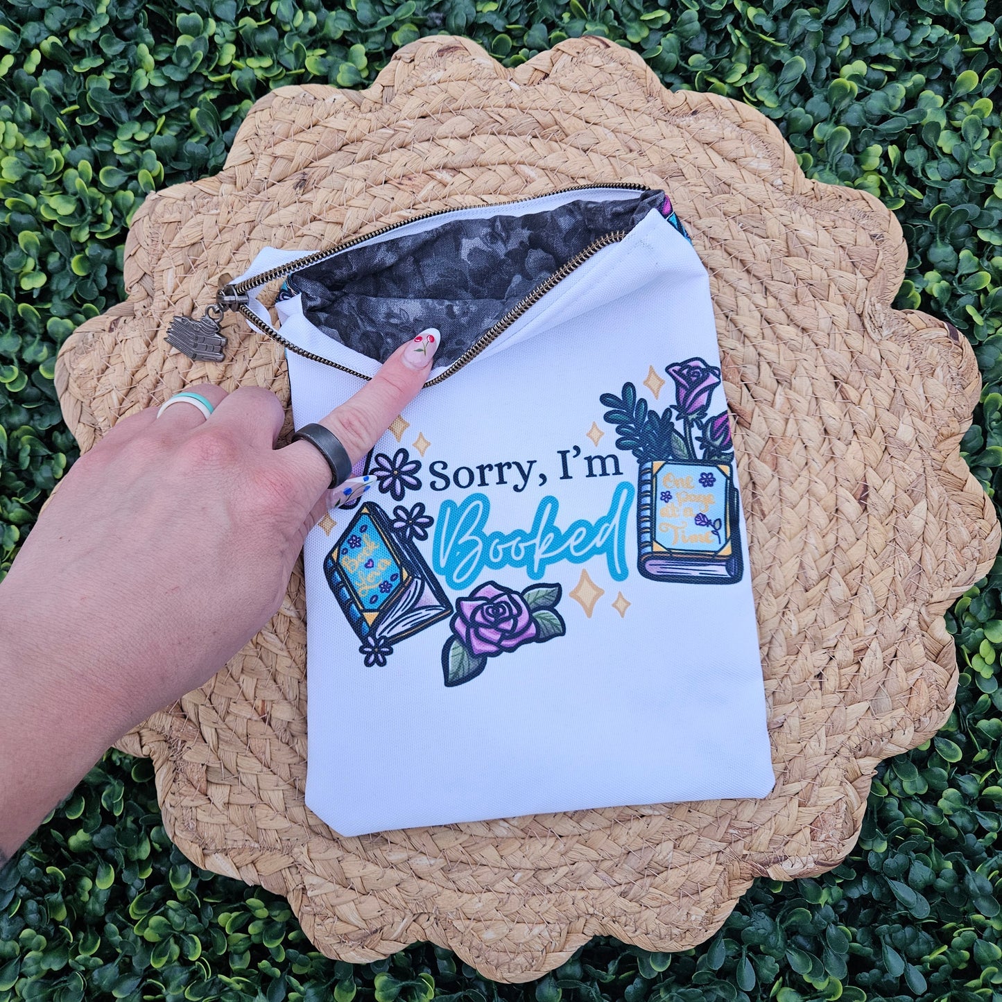 Sorry I'm Booked Kindle Sleeve -FLAWED