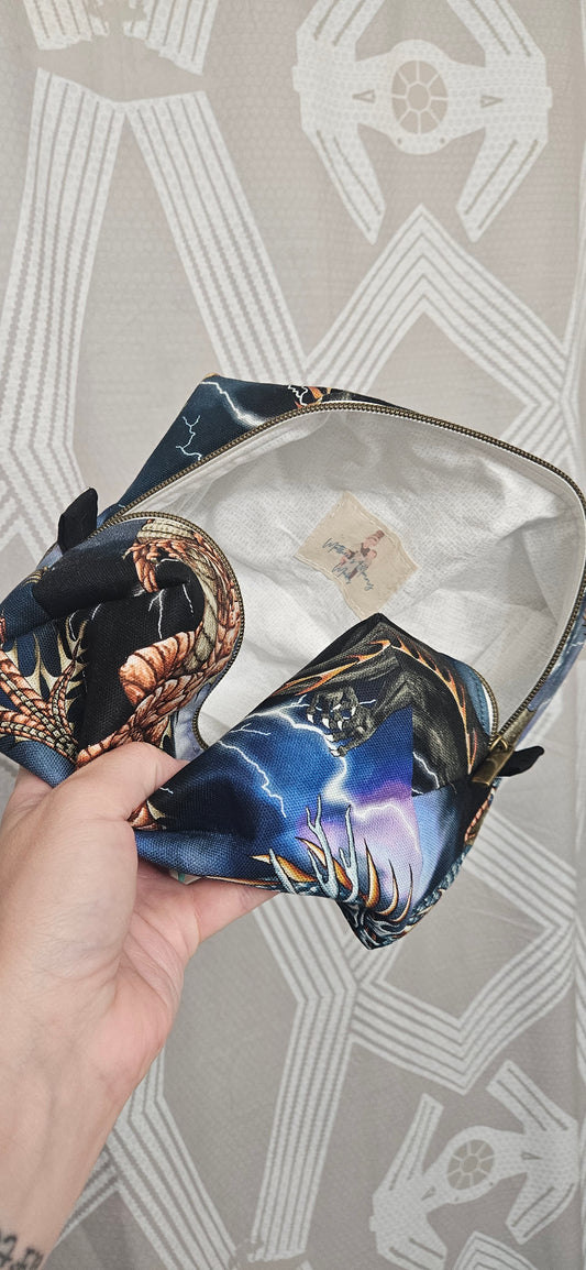 Dragons and Lightning Box Pouch