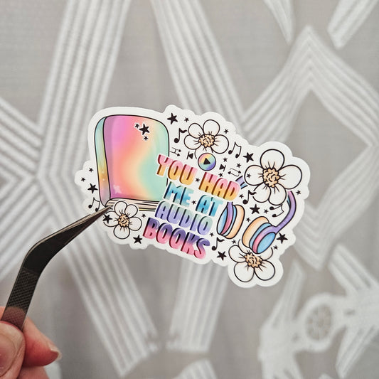 Audio Books Sticker