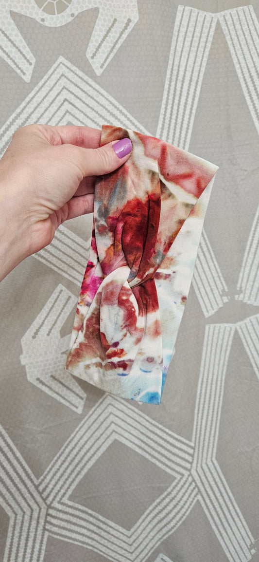 OOAK Dyed Twist Headband